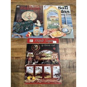 Lot 3 Vintage Softcover Folk Art Painting Books Maple Sugar Sail Inn Hindeloopen